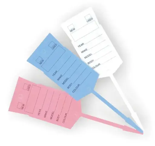 Jumbo Tags - Printed (Packs of 500)